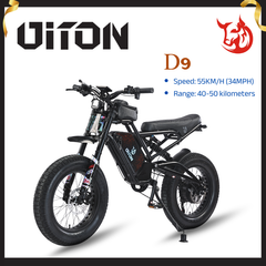 DITON D9 1500W Electric Fat Tire Off-Road E-Bike – 52V 25Ah, Dual Suspension | In Stock – Ships Within 24 Hours