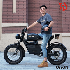 DITON Tank Pro Electric Bike 52V 1500W – All-Terrain Fat Tire, Long Range, Hydraulic Brakes