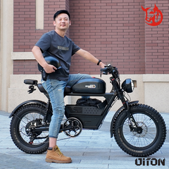 DITON Tank Pro Electric Bike 52V 1500W – All-Terrain Fat Tire, Long Range, Hydraulic Brakes