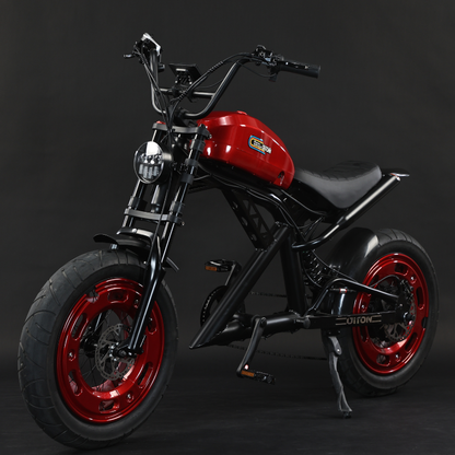 Diton H1 Electric Motorcycle – 52V 1500W Harley-Style E-Motorbike, 30Ah Long-Range Lithium Battery, Fat Tire Performance