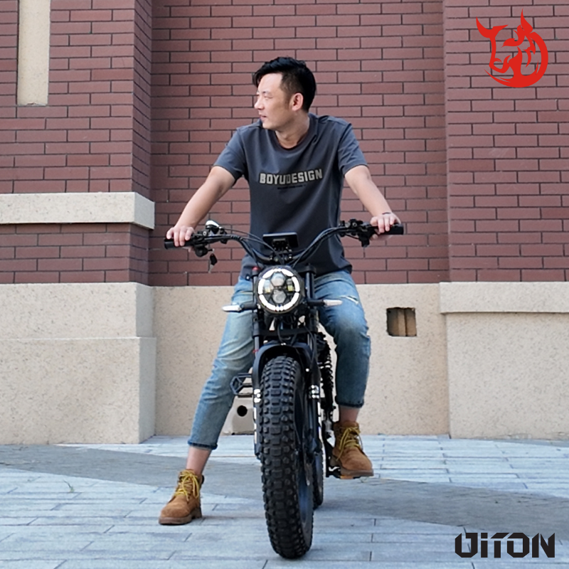 DITON Tank Pro Electric Bike 52V 1500W – All-Terrain Fat Tire, Long Range, Hydraulic Brakes