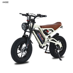 AKEZ 16" Kids Electric Bike 36V 350W, Lightweight E‑Bike for Boys & Girls, Adjustable Seat, Pedal Assist & Throttle, Safe & Easy Rid