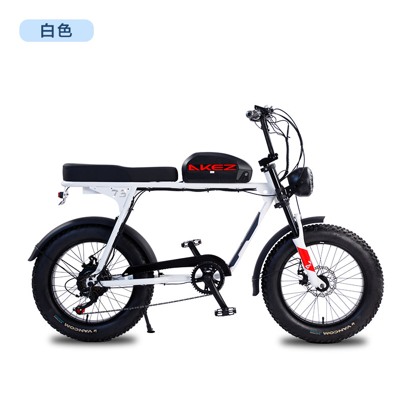 AKEZ Electric Scooter Bike S3 Pro 20″ Fat Tire Top speed 28MPH (45KM/H)